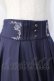 画像3: axes femme / サス付フィッシュテールスカート  紺 Y-25-08-23-175-AX-SK-SZ-ZY (3)