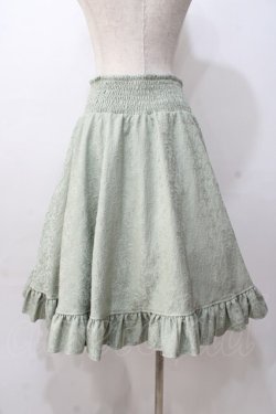 画像2: Ozz oneste / RoseFesta! リバーシブルスカート  グリーン Y-25-08-23-187-OO-SK-SZ-ZY