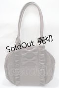 axes femme kawaii / ツインリボンラウンドバッグ  ブラウン Y-25-08-23-032-AX-BG-SZ-ZY