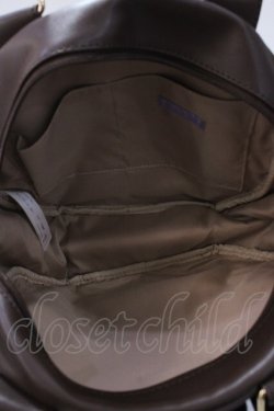 画像3: axes femme kawaii / ツインリボンラウンドバッグ  ブラウン Y-25-08-23-032-AX-BG-SZ-ZY