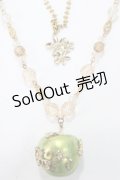 axes femme / おめかしリンゴネックレス  ゴールド Y-25-08-23-005-AX-AC-SZ-ZY