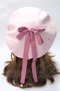axes femme / カードキャプターサクラ　ベレー帽  ピンク Y-25-08-23-034-AX-AC-SZ-ZY