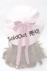 axes femme / カードキャプターサクラ　ベレー帽  ピンク Y-25-08-23-034-AX-AC-SZ-ZY