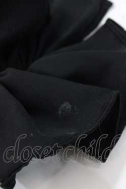 画像4: MARBLE / ボリュームフリル＆レースヘッドドレス  黒 Y-25-08-23-038-GO-AC-SZ-ZY