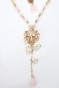 axes femme / 桜モチーフネックレス  ゴールド Y-25-08-23-006-AX-AC-SZ-ZY