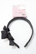 m petit by misako / TT*AMカチューシャ  中黒 Y-25-08-23-041-LO-AC-SZ-ZY
