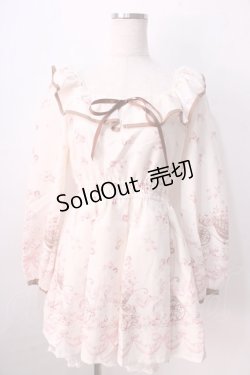 画像1: LIZ LISA / ワゴン花柄ワンピース 0 オフ白 Y-25-08-26-045-LO-OP-SZ-ZI