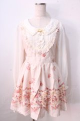 LIZ LISA / 額縁柄ワンピース 0 アイボリー Y-25-08-26-049-LO-OP-SZ-ZT025