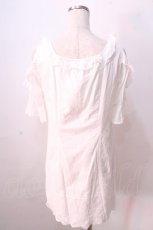 画像2: LIZ LISA / コットンレースミニワンピース 0 白 Y-25-08-26-057-LO-OP-SZ-ZT026 (2)
