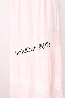 画像4: LIZ LISA / コットンレース切替マキシワンピース 0 ピンク Y-25-08-26-068-LO-OP-SZ-ZT020