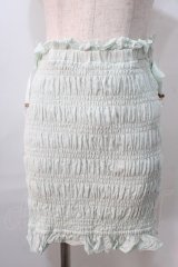 LIZ LISA / 2WAYシャーリングスカート 0 ミント Y-25-08-26-073-LO-SK-SZ-ZT040