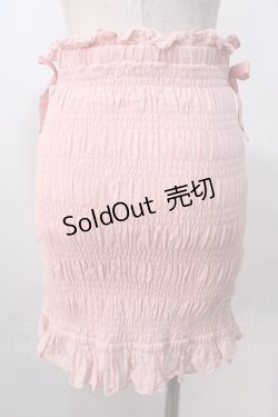 画像2: LIZ LISA / 2WAYシャーリングスカート 0 ピンク Y-25-08-26-074-LO-SK-SZ-ZH