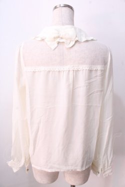 画像2: LIZ LISA / ベリーブーケ刺繍ブラウス 0 アイボリー Y-25-08-26-010-LO-BL-SZ-ZY