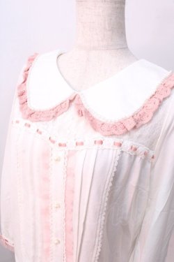 画像3: LIZ LISA / パールレースカットトップス 0 オフ×ピンク Y-25-08-26-018-LO-TO-SZ-ZY