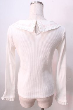 画像2: LIZ LISA / バラ刺繍トップス 0 白 Y-25-08-26-030-LO-TO-SZ-ZY