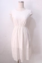 LIZ LISA / レースロングワンピース 0 ホワイト Y-25-08-26-031-LO-OP-SZ-ZI