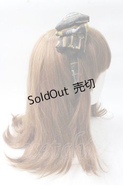 画像3: metamorphose / Classic frame リボンカチューシャ  黒 Y-25-08-30-059-ME-AC-SZ-ZY