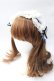 画像1: Angelic Pretty / クラシックカフェカチューシャ  紺 Y-25-08-30-060-AP-AC-SZ-ZY (1)