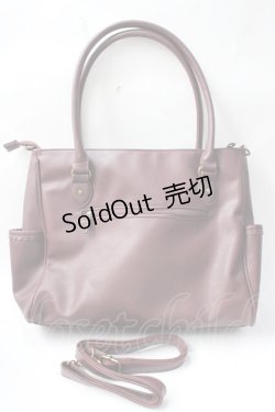 画像2: axes femme / 刺繍入りA4トートバック  ワイン Y-25-08-30-072-AX-BG-SZ-ZY