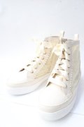 axes femme / バックリボンウエスタンブーツ L 生成り Y-25-08-30-077-AX-SH-SZ-ZY