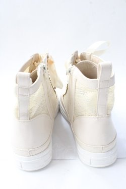 画像3: axes femme / バックリボンウエスタンブーツ L 生成り Y-25-08-30-077-AX-SH-SZ-ZY