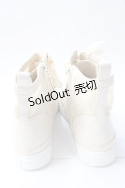 画像3: axes femme / バックリボンウエスタンブーツ L 生成り Y-25-08-30-077-AX-SH-SZ-ZY