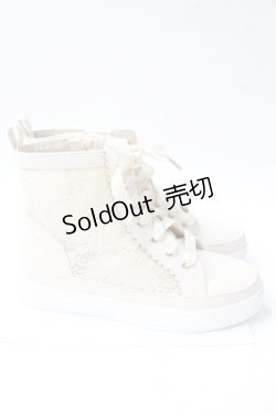 画像4: axes femme / バックリボンウエスタンブーツ L 生成り Y-25-08-30-077-AX-SH-SZ-ZY