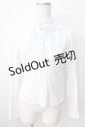 FRILL / 清楚なお嬢様カットソー  ホワイト Y-25-08-30-089-HN-TO-SZ-ZY