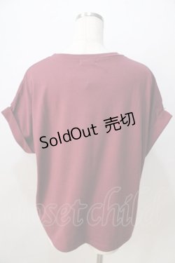 画像2: axes femme / プリントTシャツ  ワイン Y-25-08-30-100-AX-TO-SZ-ZY