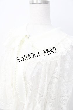 画像3: MAM / レースケープ・クレール・ド・リュンヌ・ローズケープ  生成り Y-25-08-30-104-LO-JA-SZ-ZY