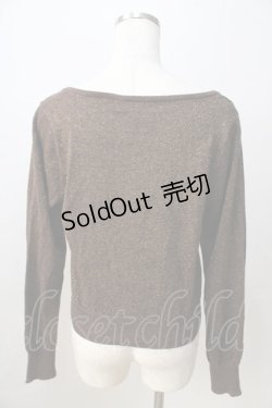 画像2: metamorphose / 4つリボンカーディガン  ブラウン3 Y-25-08-30-108-ME-TO-SZ-ZY