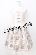 BABY,THE STARS SHINE BRIGHT / バロックを探して~天使が祝福する至福の美術館巡り~コルセットジャンパースカート  ピンク Y-25-08-30-111-BA-OP-SZ-ZY