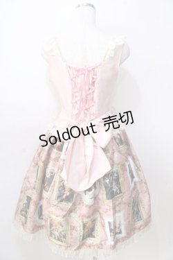 画像2: BABY,THE STARS SHINE BRIGHT / バロックを探して~天使が祝福する至福の美術館巡り~コルセットジャンパースカート  ピンク Y-25-08-30-111-BA-OP-SZ-ZY
