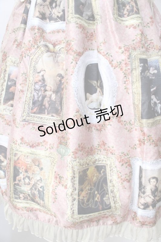 画像4: BABY,THE STARS SHINE BRIGHT / バロックを探して~天使が祝福する至福の美術館巡り~コルセットジャンパースカート  ピンク Y-25-08-30-111-BA-OP-SZ-ZY (4)