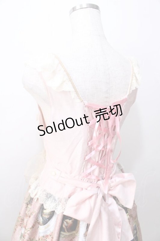 画像5: BABY,THE STARS SHINE BRIGHT / バロックを探して~天使が祝福する至福の美術館巡り~コルセットジャンパースカート  ピンク Y-25-08-30-111-BA-OP-SZ-ZY (5)