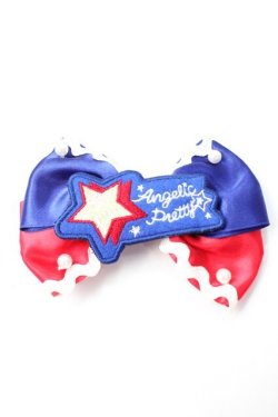 画像1: Angelic Pretty / きらめきStarワッペンクリップ  青 Y-25-08-30-014-AP-AC-SZ-ZY
