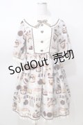 Angelic Pretty / Cream Cookie Paradeワンピース  グレー Y-25-08-30-115-AP-OP-SZ-ZY
