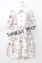 Angelic Pretty / Cream Cookie Paradeワンピース  グレー Y-25-08-30-115-AP-OP-SZ-ZY