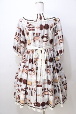 画像2: Angelic Pretty / Cream Cookie Paradeワンピース  グレー Y-25-08-30-115-AP-OP-SZ-ZY