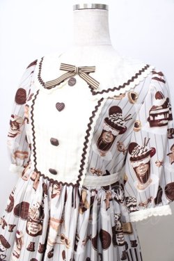画像3: Angelic Pretty / Cream Cookie Paradeワンピース  グレー Y-25-08-30-115-AP-OP-SZ-ZY