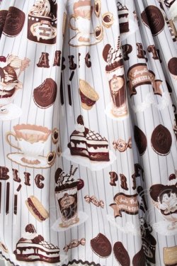 画像4: Angelic Pretty / Cream Cookie Paradeワンピース  グレー Y-25-08-30-115-AP-OP-SZ-ZY