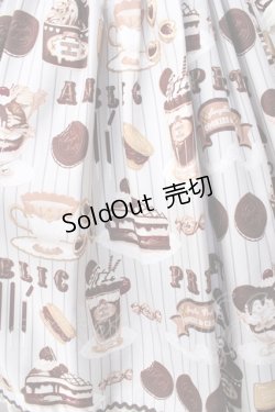 画像4: Angelic Pretty / Cream Cookie Paradeワンピース  グレー Y-25-08-30-115-AP-OP-SZ-ZY