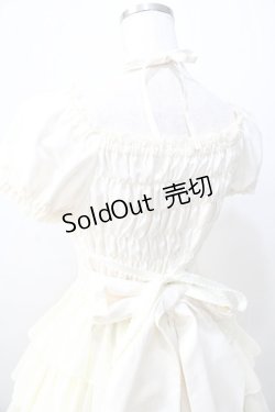 画像5: Pina sweetcollection / シフォンフリルワンピース  生成り Y-25-08-30-117-LO-OP-SZ-ZT326