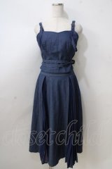 axes femme / ビスチェ×スカートセット  デニム Y-25-08-30-125-AX-OP-SZ-ZT106