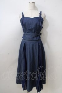 axes femme / ビスチェ×スカートセット  デニム Y-25-08-30-125-AX-OP-SZ-ZT106