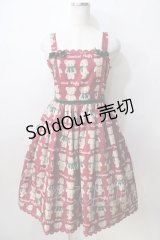 axes femme kawaii / フラッフィベアジャンスカ M ワイン Y-25-08-30-131-AX-OP-SZ-ZI