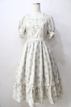 画像1: m petit by misako / NINA’Sコラボワンピース  生成り Y-25-08-30-135-LO-OP-SZ-ZY