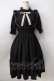 画像1: m petit by misako / NINA'SコラボAMハイショクメローワンピース  黒 Y-25-08-30-136-LO-OP-SZ-ZY (1)