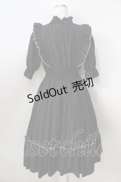 画像2: m petit by misako / NINA'SコラボAMハイショクメローワンピース  黒 Y-25-08-30-136-LO-OP-SZ-ZY