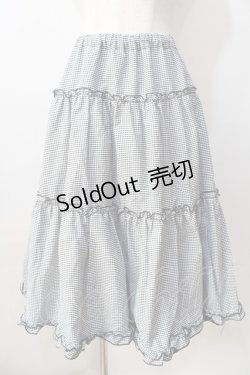 画像1: m petit by misako / NINA'Sギャザースカート  黒 Y-25-08-30-140-LO-SK-SZ-ZY